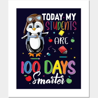 Today, my Students are 100 Days Smarter Posters and Art